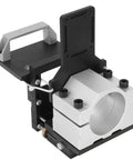 Solid Build Height Adjustable Woodworking Slotting Bracket Fast Setup Precision Tenon Locator with aluminum base and router guide rail.