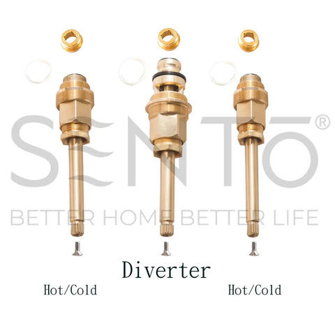 Three handle tub and shower trim set for Gerber faucets oil rubbed bronze heavy duty metal construction diverter component