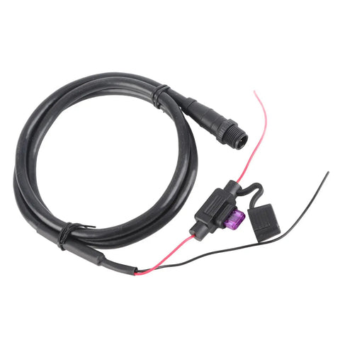 Top Shelf NMEA 2000 N2k Male Power Cable With Five Pin Ends And One Meter Run Built Tough for marine networks with fuse.