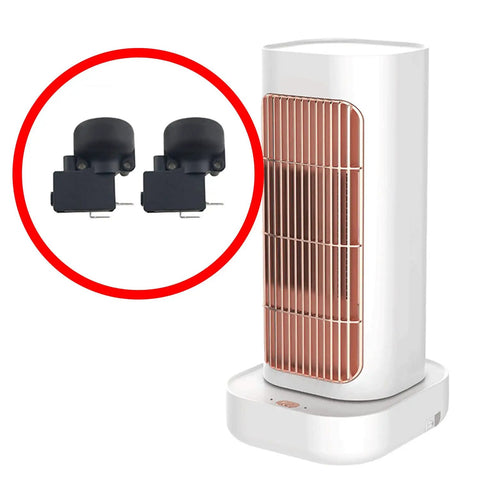 Anti Tilt Switch Kit For Patio Heaters 2 Pack FD4 Tipping Switches 125V 250V 16A with a modern patio heater design.
