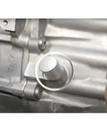 Close-up of Chrysler Transmission Dipstick For 6F24 And 948TE Auto Transmissions, showing aluminum handle and part of unit