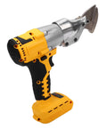 Gowenic 20V Cordless Electric Metal Shears With Brushless Motor and 360 Degree Rotating Head for Sheet Metal Cutting, showing tool design.