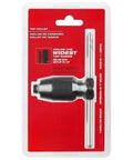 For Milwaukee Tool 49-57-5001 Tap Collet Plus Handle Bar Kit, sliding T-handle and collet for taps up to 1/2 inch.