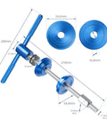 Pro Grade Bicycle Bottom Bracket Installation Tool Set For Press In BB Axle And Headset Durable Aluminum Alloy Construction