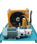 Plug And Go Hydraulic Power Unit With Integrated Oil Cooler And High Output Pump Motor Plate Fin Heat Exchanger for garage upgrades.