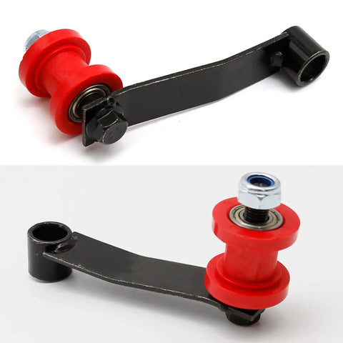 Beefed Up Chain Tensioner Replacement For ATV Go Kart 110Cc 125Cc 150Cc 200Cc 250Cc 420 428 530 Chain With Spring Roller Guide And Slider To Prevent Slippage.
