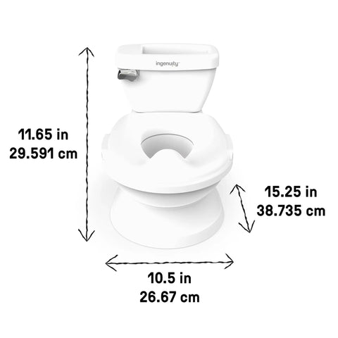 Rock Solid Two In One Toddler Potty Training Toilet With Removable Seat And Real Flush Making Bathroom Trips A No Sweat Victory For Curious Kids Up To Fifty Pounds Of Pure Joy