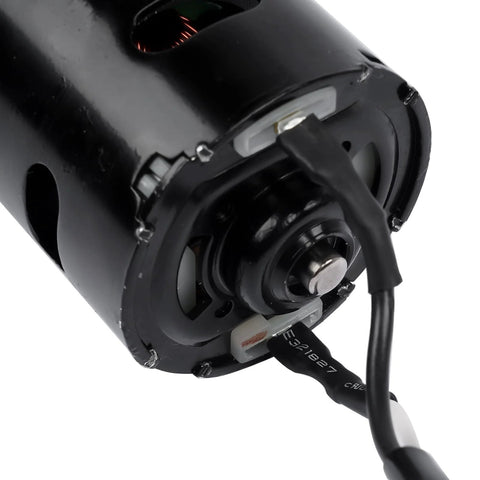 Close-up of Cadillac Liftgate Pump Replacement 25965861 20853013 25835476 13502688 showing plug-and-play connector