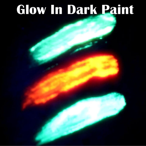 Fluorescent glow paint under Five LED S5 UV Flashlight With Crazy Bright Ultra Beam Black Light For UV Resin Curing Rockhounding Pet Urine Detection Scorpion Hunting And 365NM Visibility In Dark Rooms.