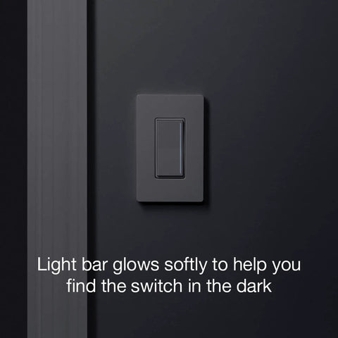 Slick Gliding Touch Led Dimmer Switch With Integrated Locator Light Single Pole Three Way Wiring Configuration For House Fixtures Heavy Duty Craftsmanship No Sweat Install on dark wall.
