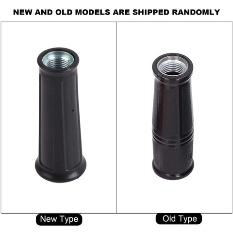 Comparison of new and old models of 360 Degree Double Head Cutter Tool attachment for sheet metal cutting and drilling.