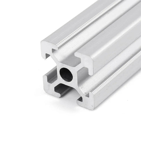 Grab These 2pcs Heavy Duty Aluminum Profile Extrusions For Your Next Build! Close-up of aluminum T slot rail, 1000mm long.
