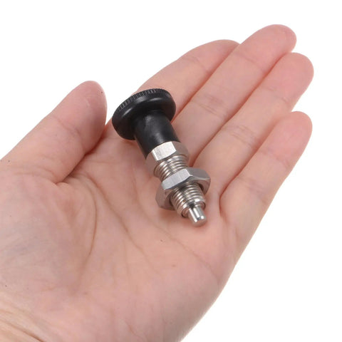 Built Like A Tank With Rustproof Stainless Steel This Ball Nose Spring Plunger in hand, M10 size, smooth push fit action.
