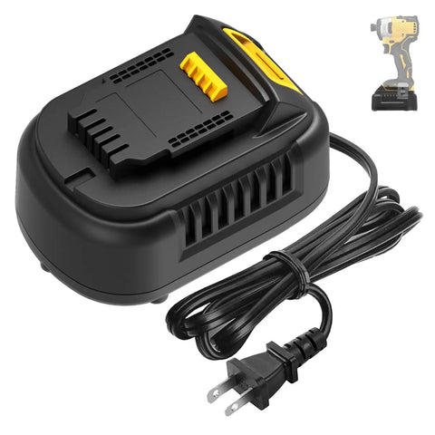 Heavy Duty AC To DC Power Converter For DeWalt 18V And 20V Cordless Tools 500W Transformer Adapter with plug and cable.