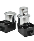 Rugged Boat Cupboard Cabinet Door Lock With RV Button Push Latch easy install.