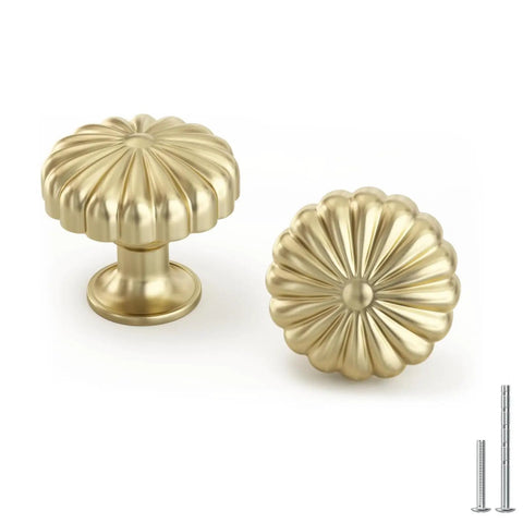 knobs for dresser drawers Minimalist Zinc Alloy Round Cabinet Konbs KAHO Hardware resistant to loosening and easy to grip MARSTREE Vintage Style Round Drawer