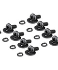 Top Shelf Universal Vesa Mount Screw Kit Zero Drama With Heavy Duty M4 X 10mm Bolts Split Lock And Oversized Flat Washers for TV.