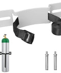 Rock Solid Heavy Duty Steel Propane Tank Holder Mount Secures 4 To 12 Inch Gas Cylinders With Safety Chain And Hardware for storage