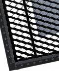 Skouphy honeycomb laser bed for Falcon A1 with aluminum panel; black honeycomb grid and ruler scale