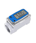 Fuel Flow Meter And Water Meter For Measuring Crude Oil Gas Methanol And Water With Clear Flow Display Multi Fluid Gauge stainless steel
