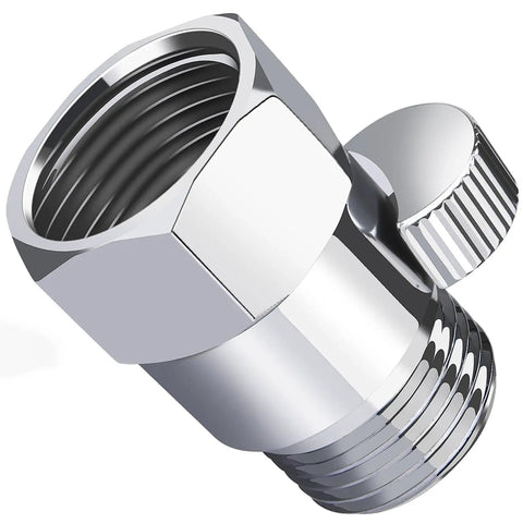 Shower Flow Control Valve For Handheld Shower Head Or Bidet Sprayer Easy Water Volume Tweak And Shut Off Chrome Finish Works