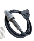 Scania 24V NOx Sensor Replacement 5WK97401 for Engine Emissions Control High Temp Resistant Nitrogen Oxygen Sensor Plug and Play Fit for Smoother Idle Quicker Starts Cleaner Exhaust and Better Performance, black cable with connectors