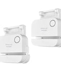 Garage Door Bracket Mount For Alarm Contact Sensors Gen 2 Sensor Not Included, Easy Peel And Stick Install, Real Time Alerts, 2 Pack