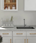 Modern kitchen with Antique Brass Cabinet Pulls Five Inch Hole Centers Ten Pack Zinc Alloy Vintage Drawer Handles Solid Aged Gold Bronze