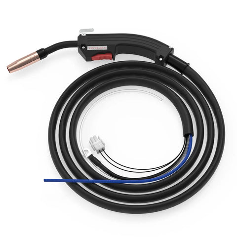 8 Ft 100A MIG Welding Gun Replacement Torch Stinger For Clarke 130EN 180EN Welders, Complete Gun Assembly, Rugged 8 Ft Cable
