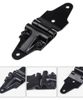 Roll Up Door Roller Assembly With Beefed Up 1 Inch Steel Roller Replacement For TG61174 TG1209 Fits Freight Trailers And Box Trucks For Smooth Operation And Reliable Performance, black steel hinge bracket