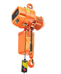 Built Tough Heavy Duty Electric Chain Hoist Up To 4400 Lbs With 20 Ft Lift Height Three Phase Dual Voltage overhead crane