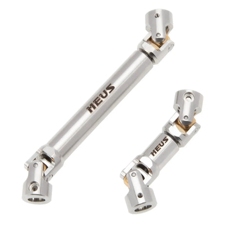 Tough As Nails Stainless Steel Driveshaft And Universal Joint Upgrade For Redcat Ascent 18 Apex One Eighth Scale RC Crawler.