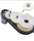 Two Pack 12V RS550 High Speed Replacement Motors For Kids Electric Ride On Cars Jeeps And SUVs 40000 RPM 12mm Shaft gearbox