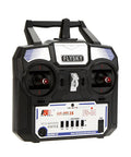 4 Channel 2.4 GHz AFHDS 2A RC Radio Transmitter For Fixed Wing Planes, Helicopters And Gliders With Receiver, front view