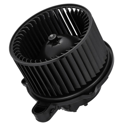 Direct Fit Hvac Blower Motor Fan For Chevy Bolt Ev 2017 To 2020 with robust design and fine black fins for efficient airflow.
