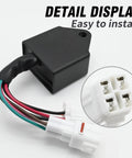 CDI Box Replacement For Yamaha Bear Tracker 250 YFM250X 1999 2000 And Timberwolf 250 YFB250FW YFB250 1994 2000 with connectors