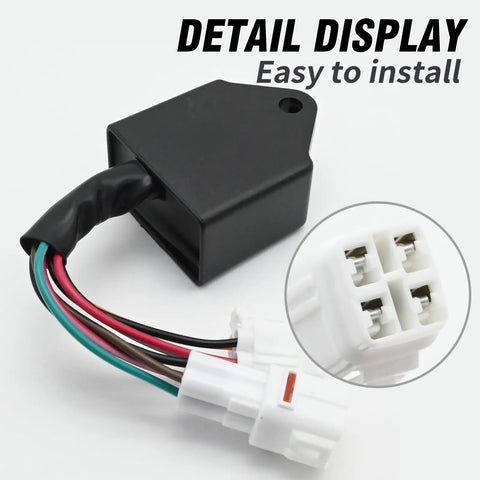 CDI Box Replacement For Yamaha Bear Tracker 250 YFM250X 1999 2000 And Timberwolf 250 YFB250FW YFB250 1994 2000 with connectors