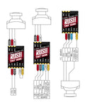 Smallest Tank Series FPV Video Transmitter With Rush Lock On Technology wiring diagram and connectors