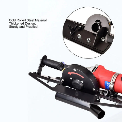 Portable Electric Tile Chamfering Machine For 45 Degree Bevel Trimming On Ceramic Metal And Stone with cold rolled steel design.