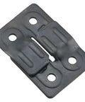 Top Shelf Table Leaf Hardware Kit Featuring Built Tough Leveling Buckles And Eight Rust Resistant Screws For Dining Furniture Reinforcement and Drawer Fastener No Sweat Setup, black steel leaf lock.