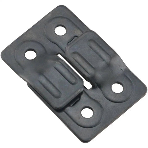 Top Shelf Table Leaf Hardware Kit Featuring Built Tough Leveling Buckles And Eight Rust Resistant Screws For Dining Furniture Reinforcement and Drawer Fastener No Sweat Setup, black steel leaf lock.
