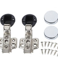 Stainless Steel 201 Glass Cabinet Door Hinges 2 Pack With 35 Cup Damping Buffer Silent Close Soft Close Hinge For Cabinets