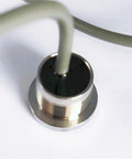 Back view of 22mm Stainless Steel IP68 Waterproof Large Ring Illuminated Piezo Switch Red 24V Momentary 10NO With 1M Cable Built Tough