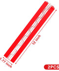 Two Piece 12 Inch Transparent Acrylic Hinge Smooth As Butter Continuous Piano Hinge Self Adhesive for cabinet installation