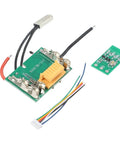 18V Li Ion Battery Protection Circuit Board For Power Tool Batteries Overvoltage Overcurrent Undervoltage Overheat Safe Copper PCB Replacement Plug And Play For Quick Fit And Long Life, showing compact design with wires and connectors