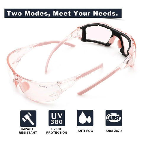 Rugged Anti Fog Safety Glasses Featuring Wraparound Lenses And Removable Foam Gaskets That Deliver Legit Impact Resistance And Ansi Verified Gear To Keep Your Vision Locked And Loaded While Crushing The Daily Grind