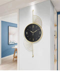 14 Styles Silent Non Ticking Wall Clock Movements Kit With Aluminum Clock Hands Replacement Parts in elegant gold design
