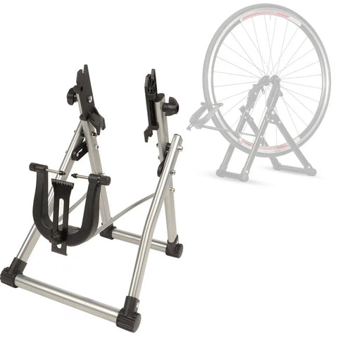 Pro Grade Bike Wheel Truing Stand For DIY Cyclists And Mechanics Foldable Wheel Alignment Tool For Road Bikes And Outdoor Cycling.