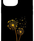 Epic Hang Glider Art Case For IPhone 13 Pro Max Hang Glide Inspired Phone Cover with yellow dandelion art for aviation nerds
