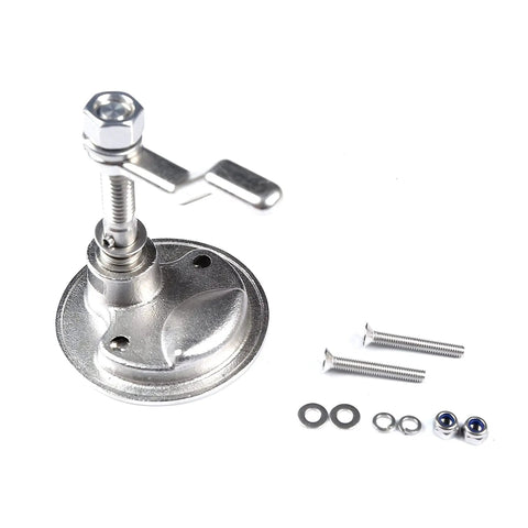 Rock Solid Stainless Steel Marine Boat Hatch Cam Latches With Hella Secure D Handle Compression Locks For Top Notch Deck And Compartment Mounting Badass Nautical Gear 2 Pack